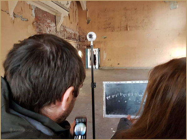 Production process behind Firehouse VR, combining archival research with early virtual reality techniques