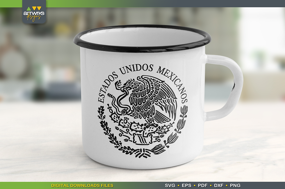 Thumbnail: Escudo Mexico Aguila Mexicana Escudo Nacional Mexican Eagle Mexico SVG file