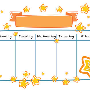 Weekday Planner
