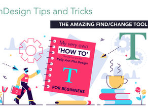 Indesign tips and tricks – find/change