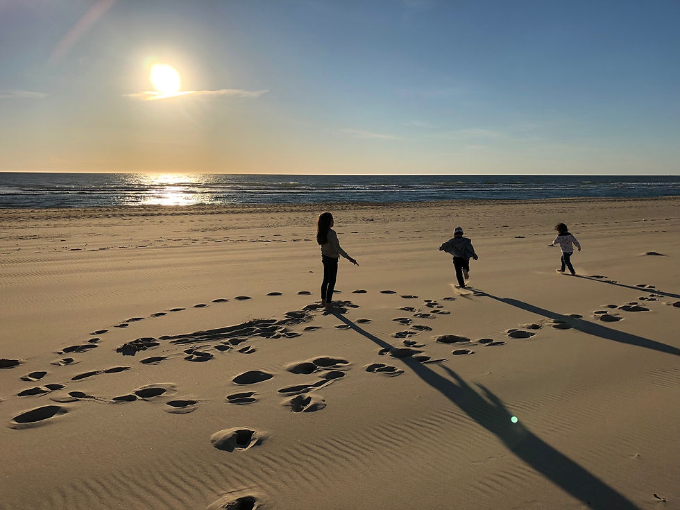 Sur la plage
