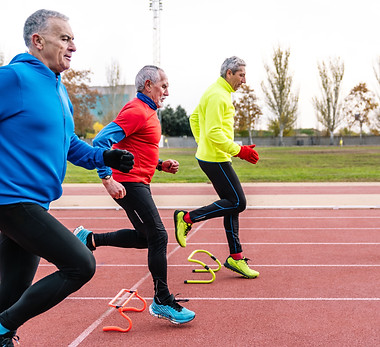 seniors running