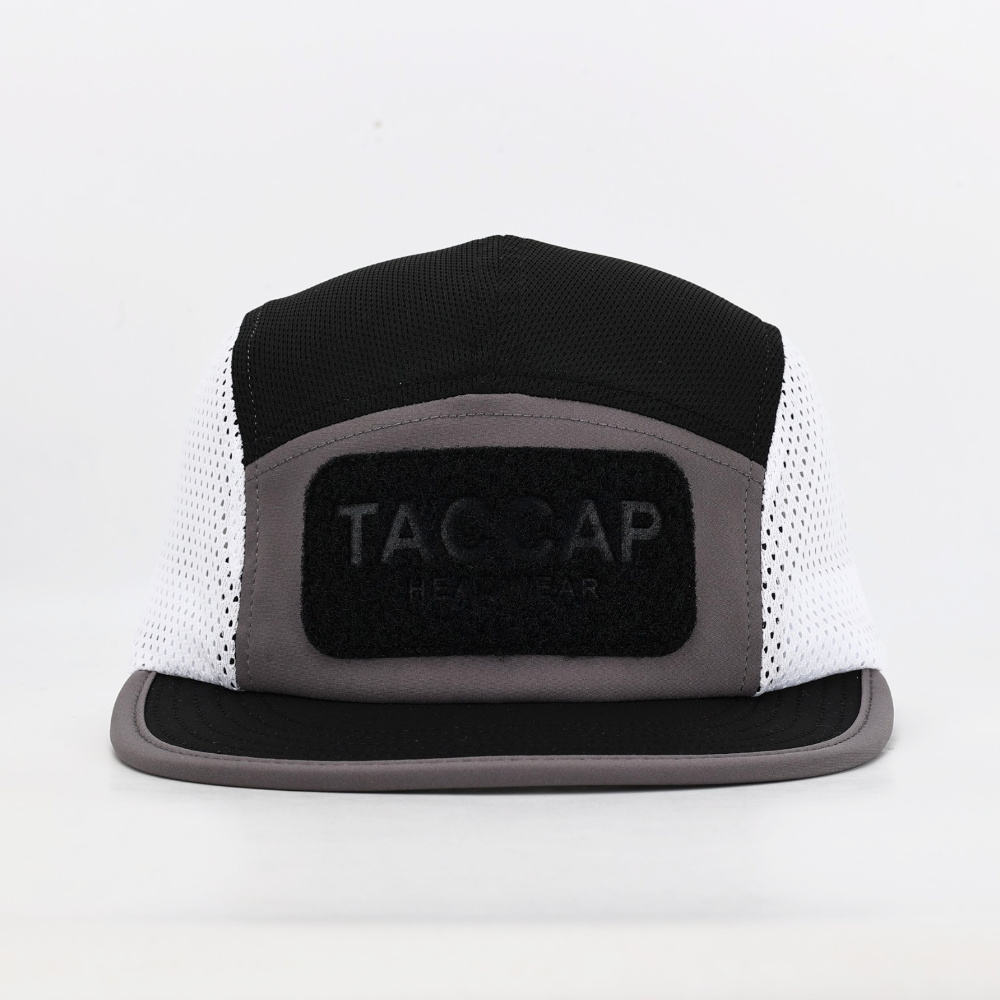 TACCAP SHADOW tactical running hat with Velcro patch panel