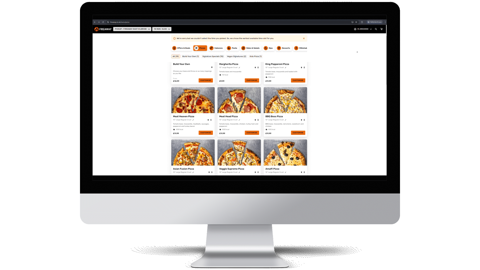 Fireaway Website on Desktop.gif