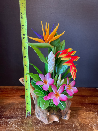 Island Tropic Blooms | Nana's Clay Flowers