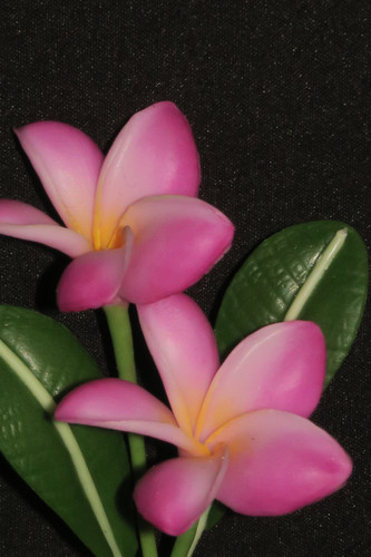 Plumeria magnet | Nana's Clay Flowers