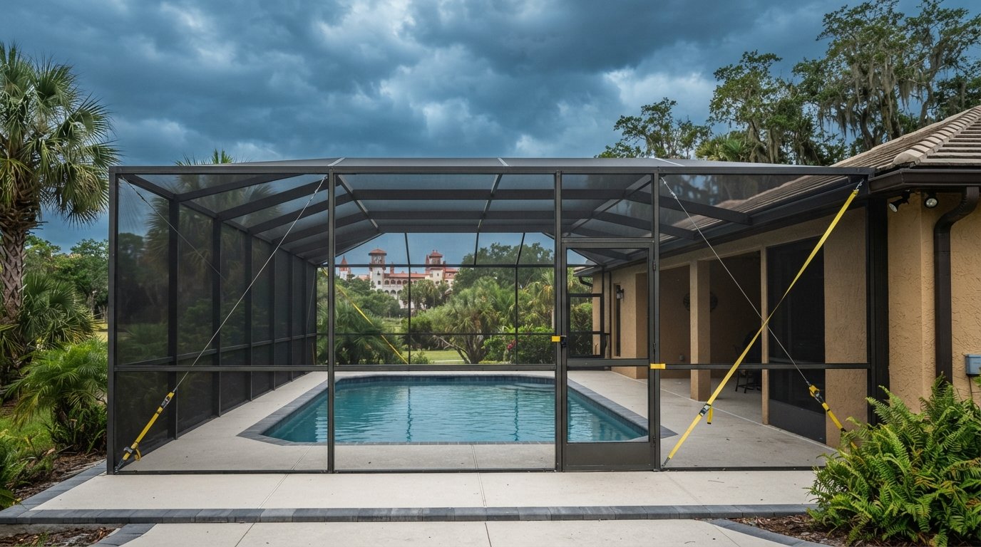 How to Protect Your Pool Cage in a Storm