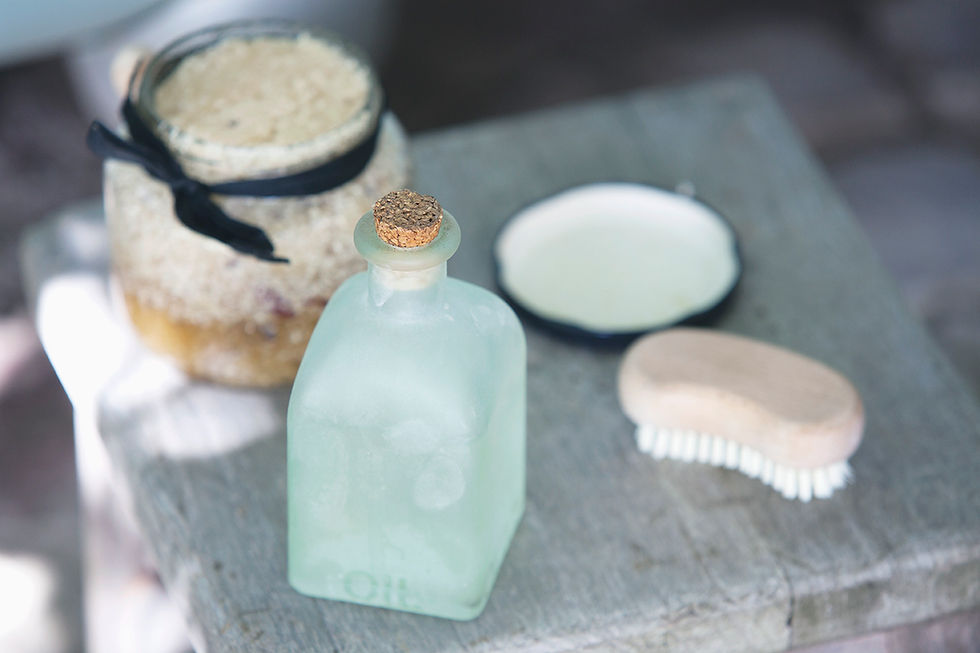 Spa Essentials Display