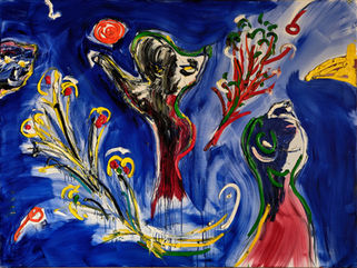 9. la danseuse de flamenco, 2025, 160 x 120cm