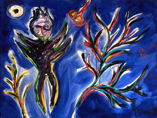 11. le danseur vaudou, 2025, 160 x 120cm