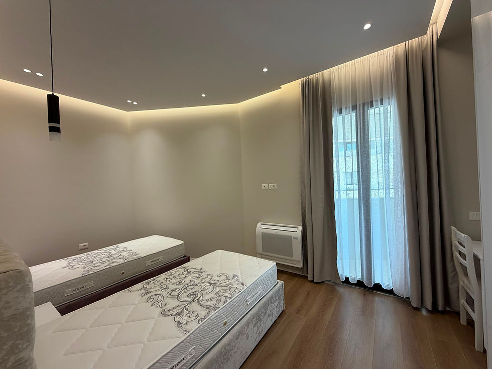 Thumbnail: Apartament 2+1+Parking per qira tek Spring Residence ne Vasil Shanto.