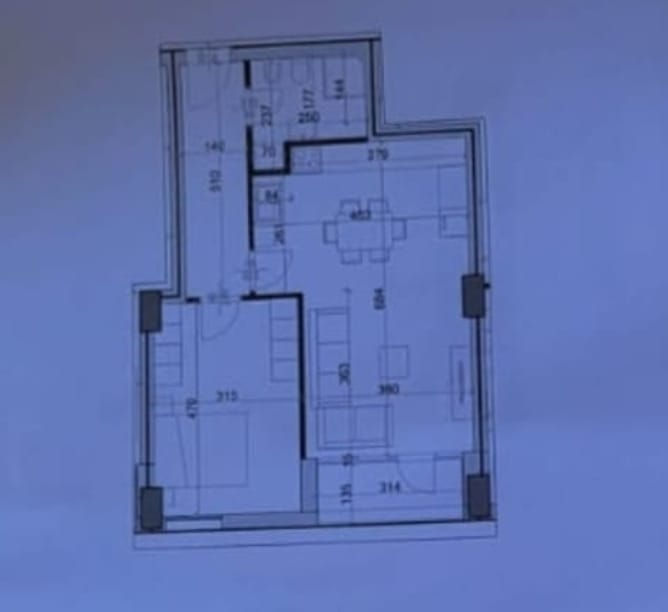 Apartament 1+1 per shitje tek Kika 2 tek Komuna e Parisit.