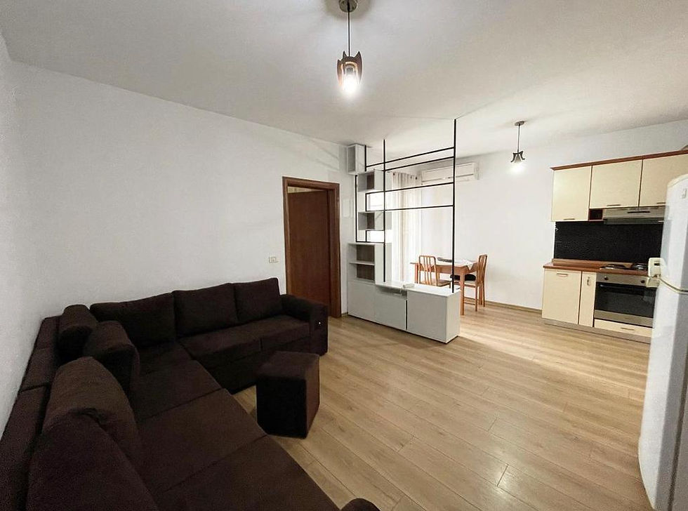 Apartament 1+1 per qira tek Pallati me Shigjeta
