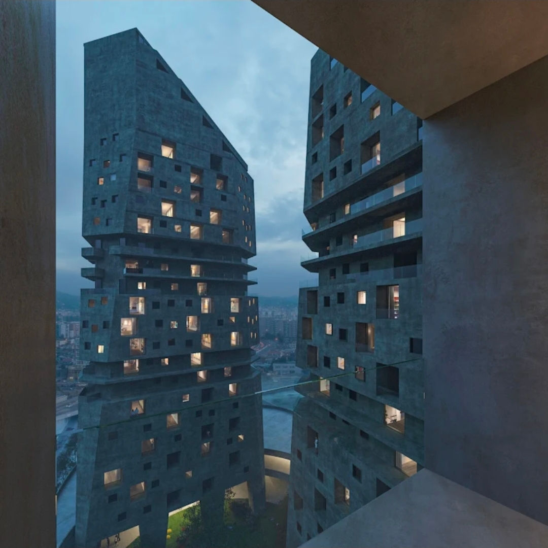 Apartament 2+1 per shitje tek Shqiponja Square Building.