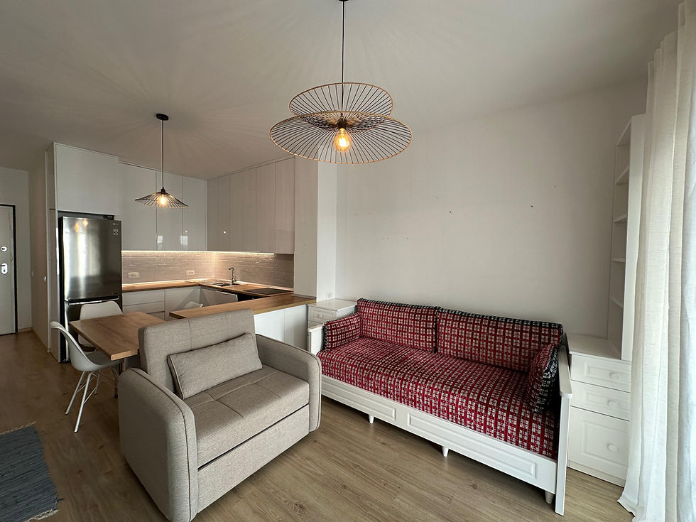 Thumbnail: Apartament 1+1 per qira tek Park Life tek Liqeni i Thate.
