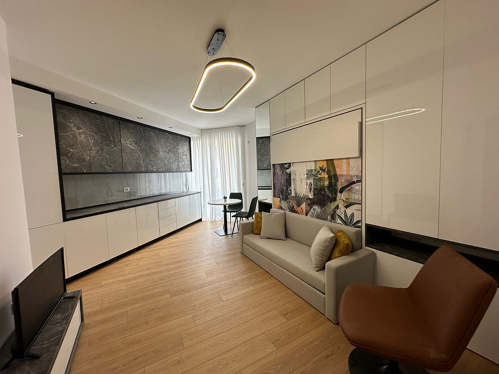 Garsionere ofrohet per shitje prane Kristal Center.