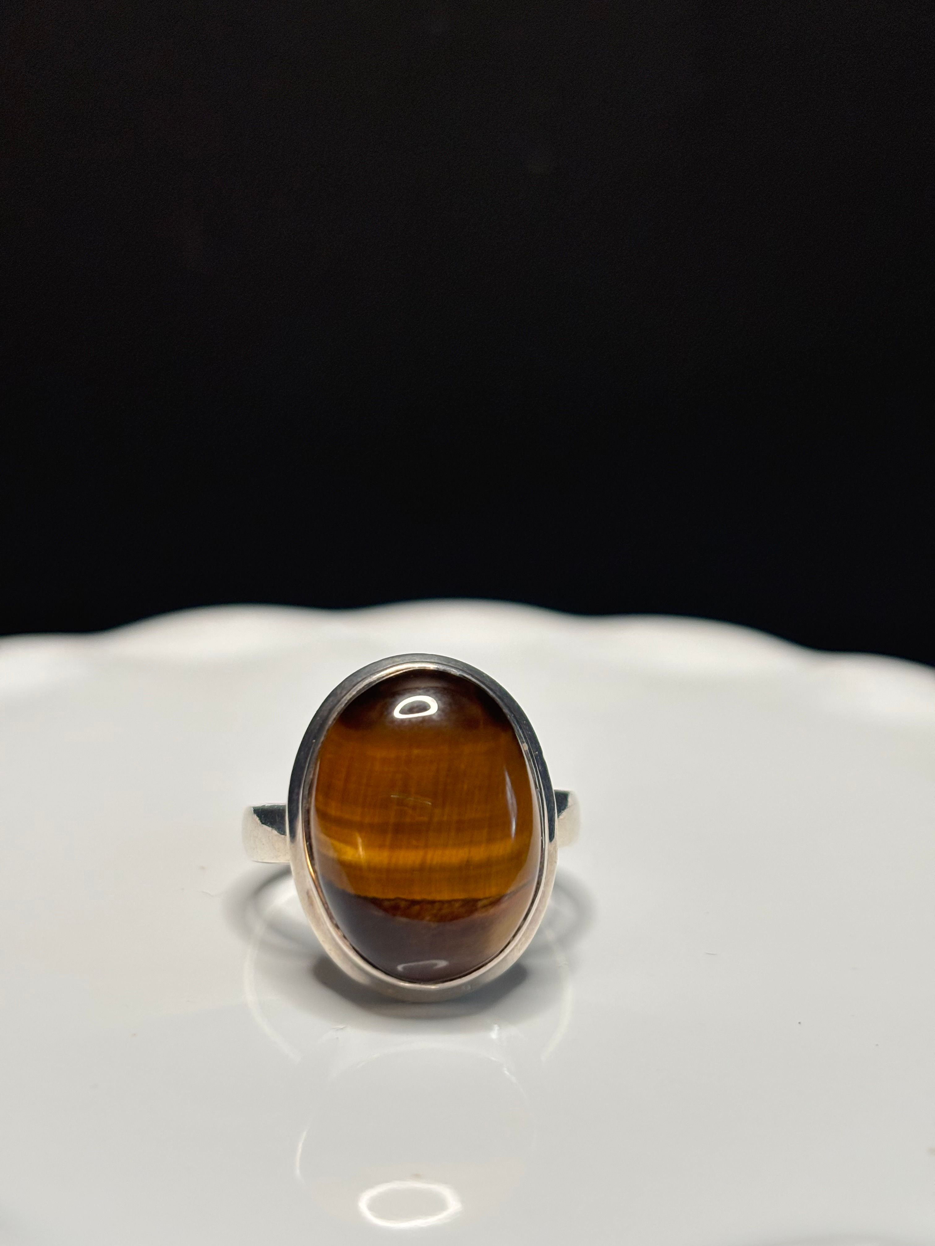 Tigers Eye Ring -Size 9.5