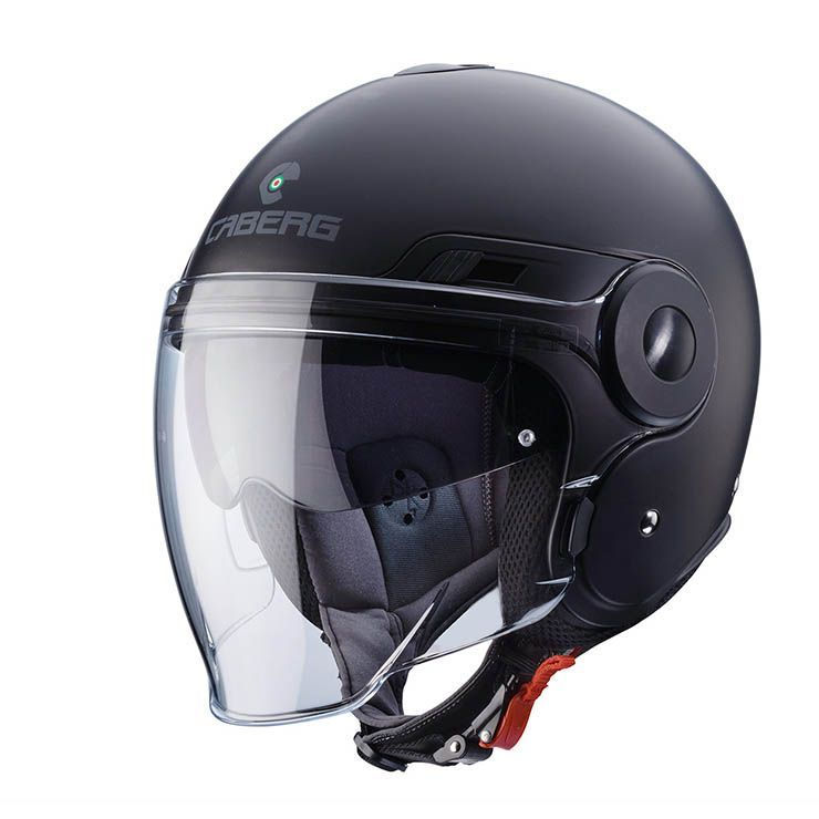 Caberg Uptown Openface Helmets Matt Black leemotorcycles