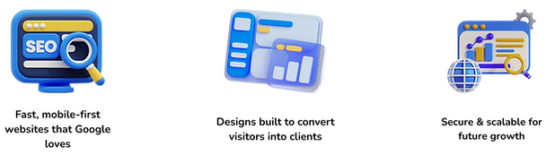 web development section