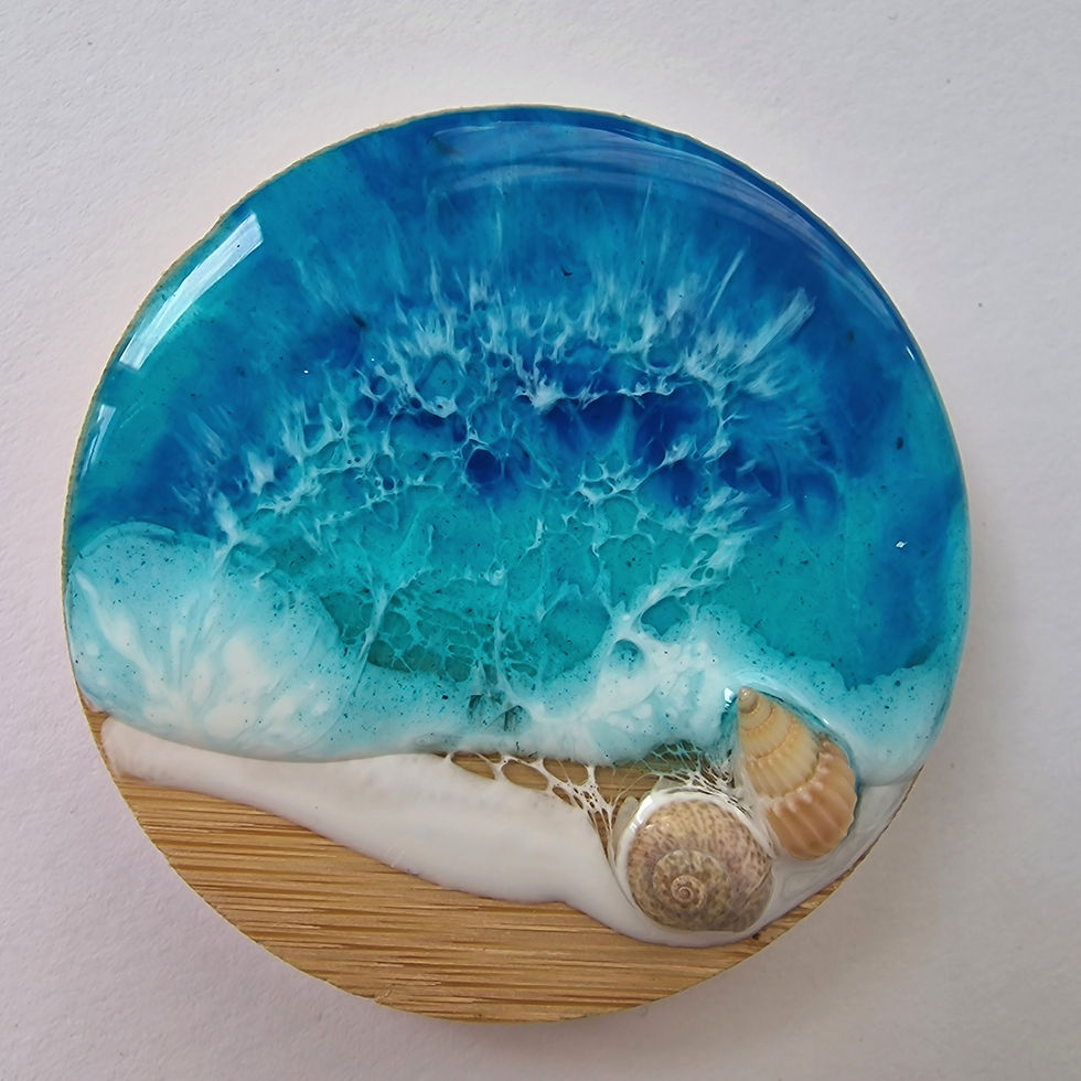 Thumbnail: Resin Ocean Magnetic bottle opener