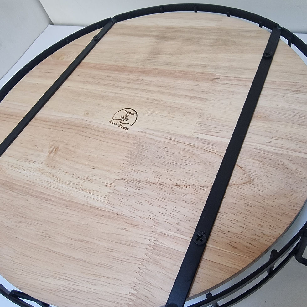 Thumbnail: 35cm Round ocean tray with swimming turtles