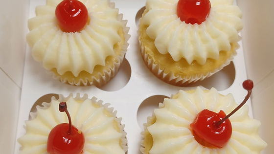 Cherry Bliss Cupcake