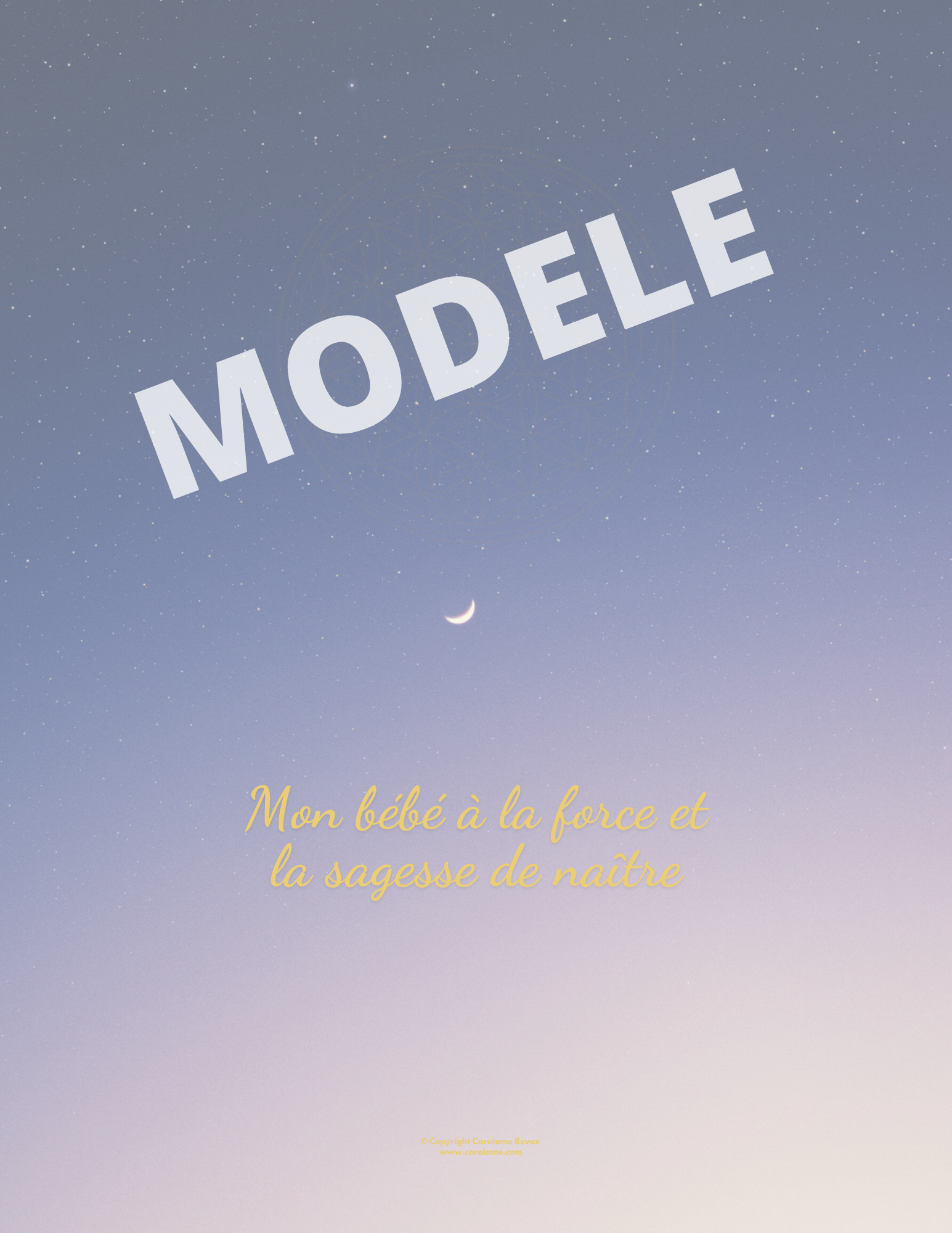 Mon bébé à la force et la sagesse de naître 70