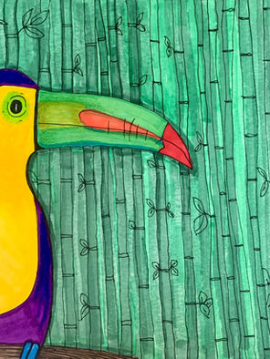 Jungle Toucan art