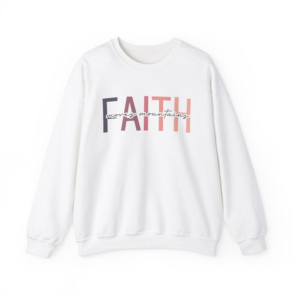 Faith Unisex Heavy Blend™ Crewneck Sweatshirt