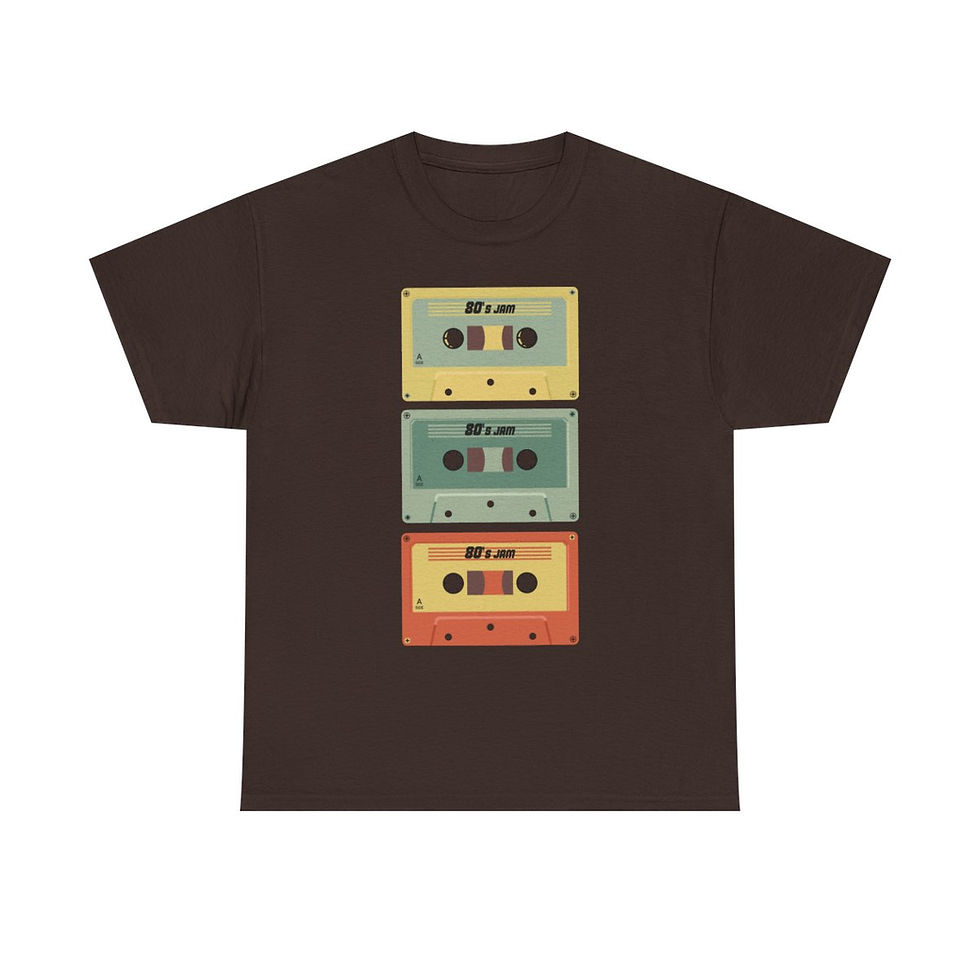 Thumbnail: 80's Jam Unisex Heavy Cotton Tee