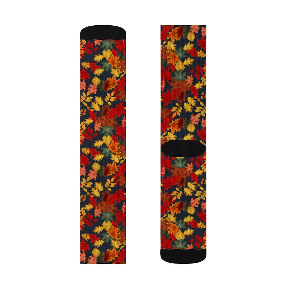 Thumbnail: Fall Leaves Socks