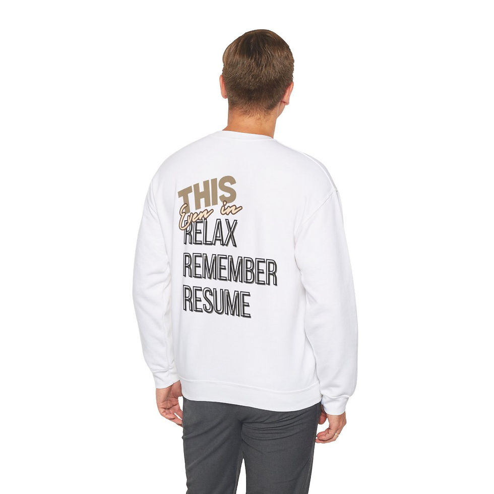 Thumbnail: Even In This Unisex Heavy Blend™ Crewneck Sweatshirt