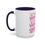 Thumbnail: Inspirational Floral Coffee Mug - "You Never Know How Strong You Are"