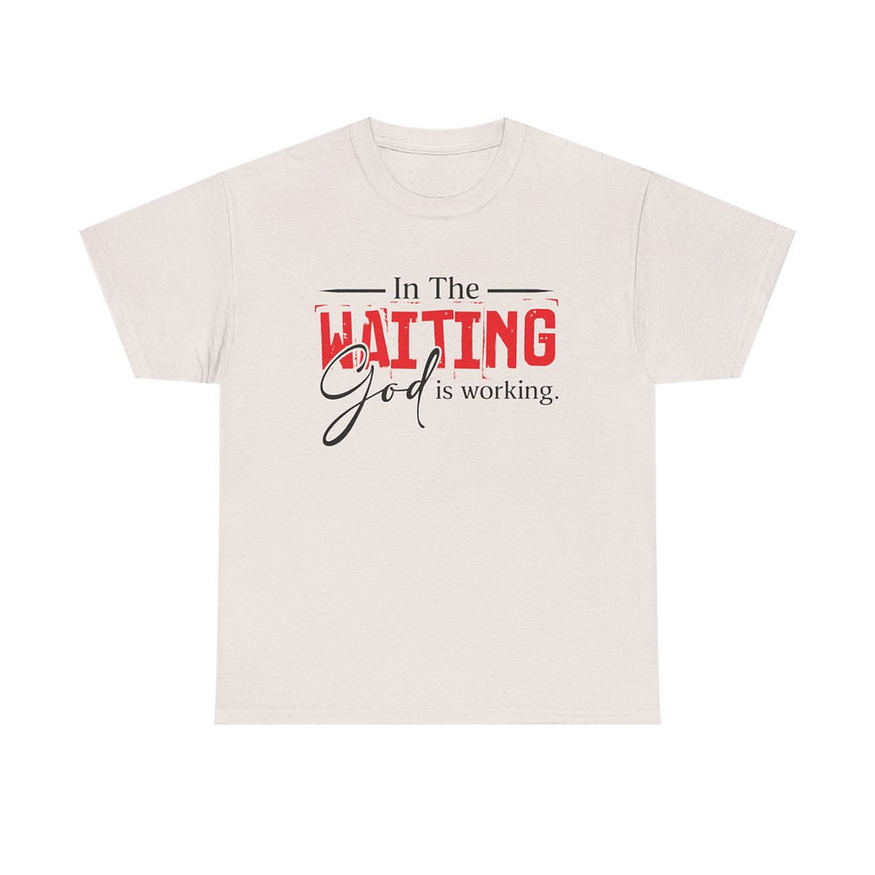 Thumbnail: In The Waiting Unisex Heavy Cotton Tee
