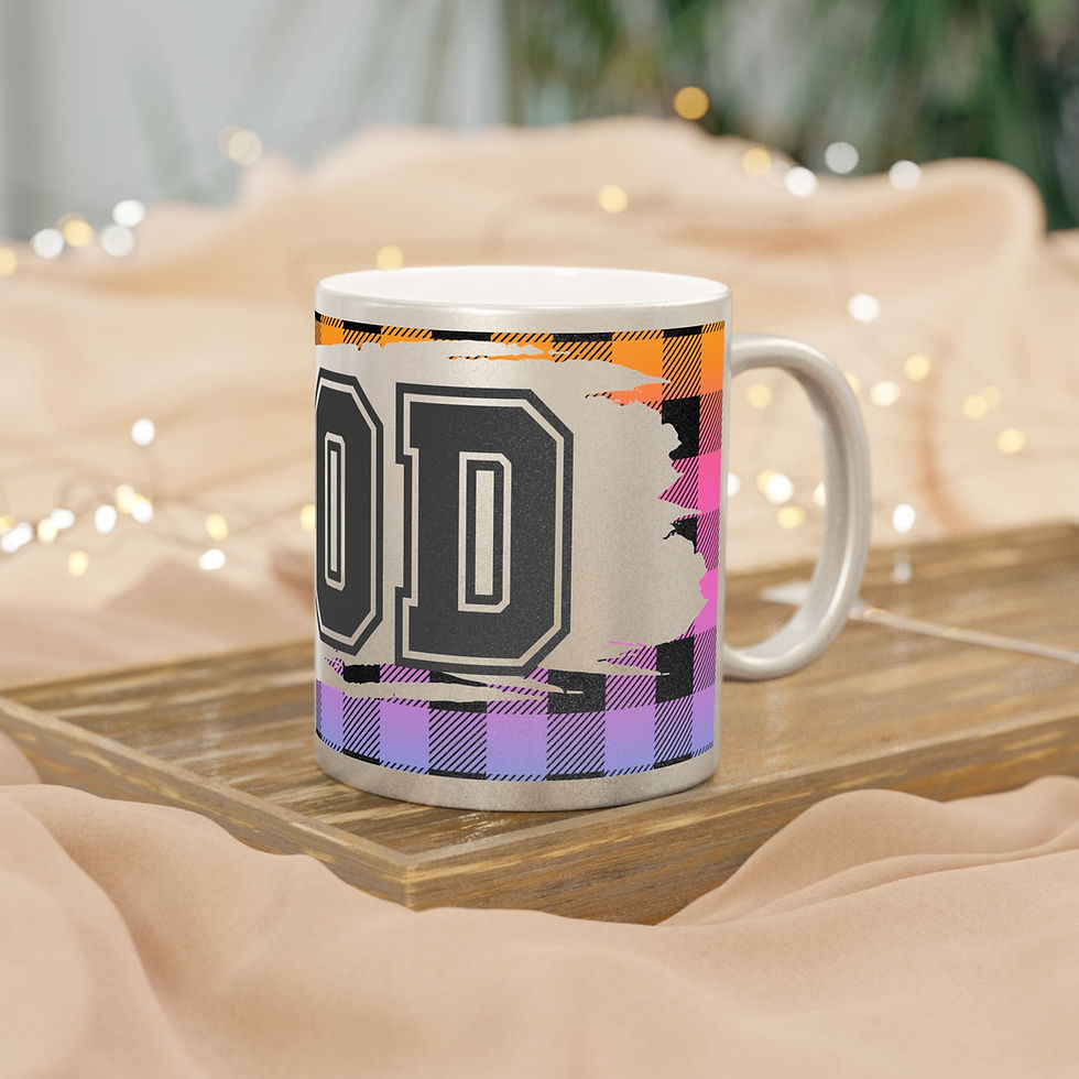 Thumbnail: Child Of God Metallic Mug (Silver)