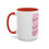 Thumbnail: Inspirational Floral Coffee Mug - "You Never Know How Strong You Are"