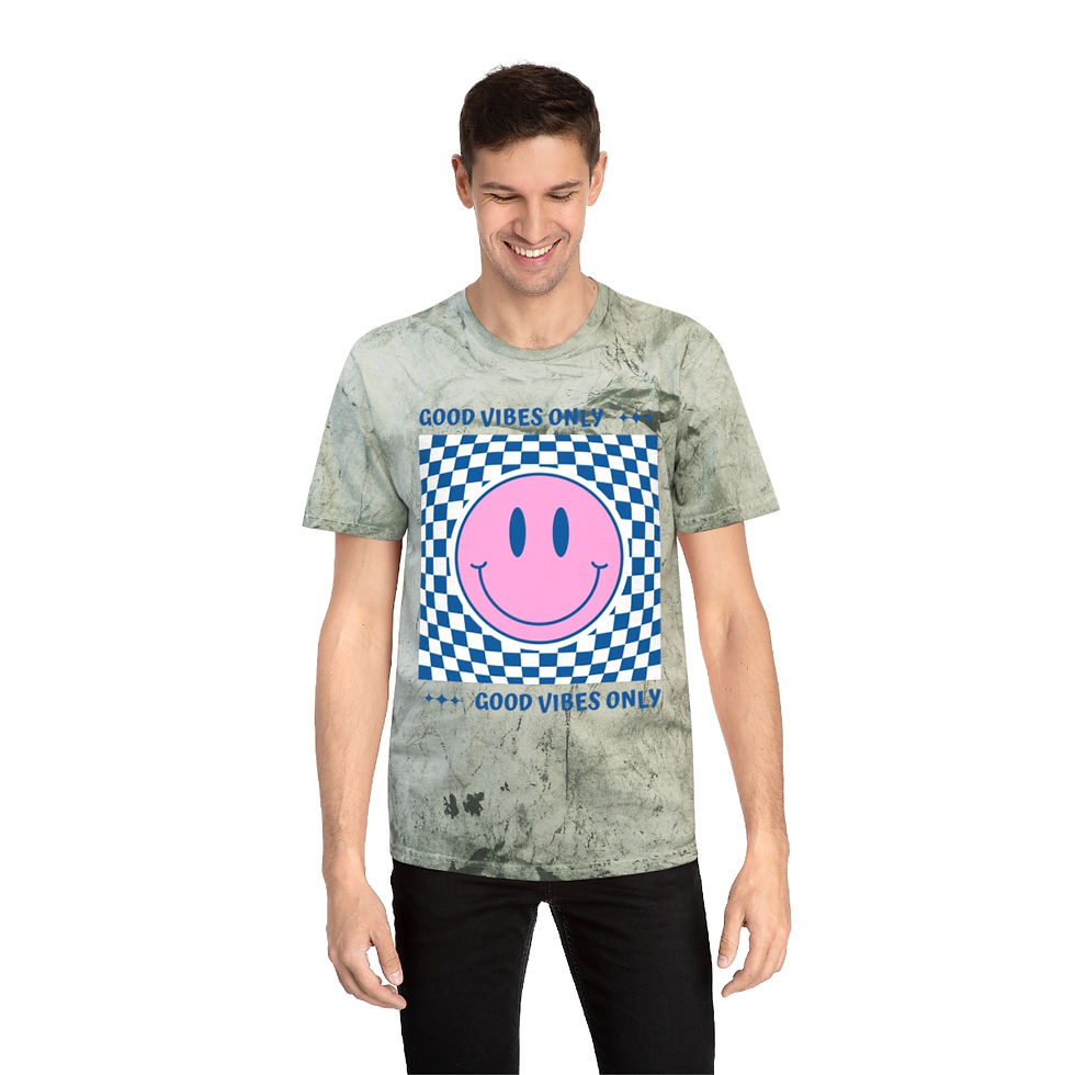 Thumbnail: Good Vibes Unisex Color Blast T-Shirt