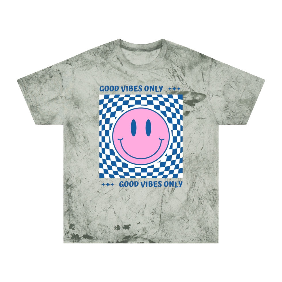 Thumbnail: Good Vibes Unisex Color Blast T-Shirt