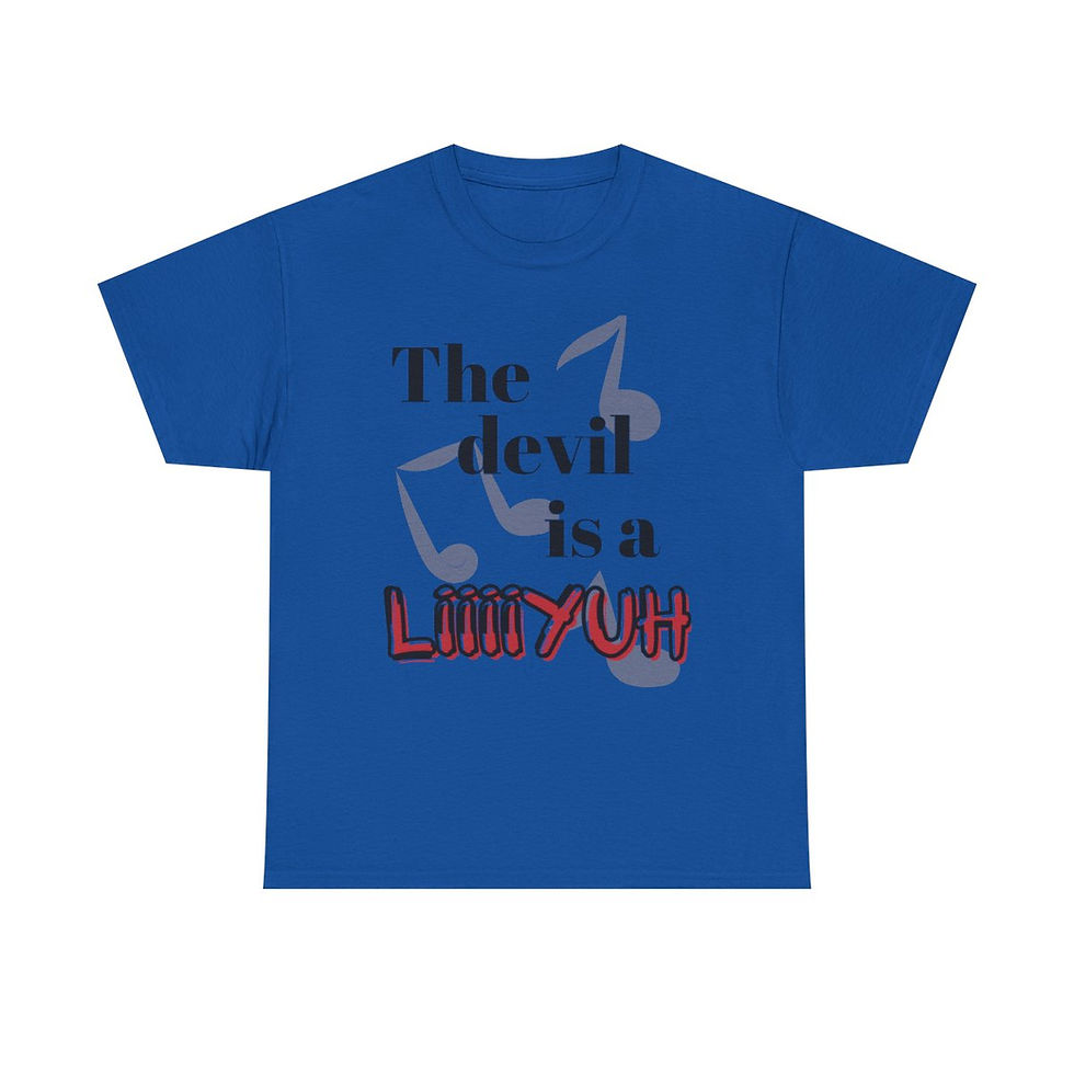 Thumbnail: The Devil Is A Liar Unisex Heavy Cotton Tee