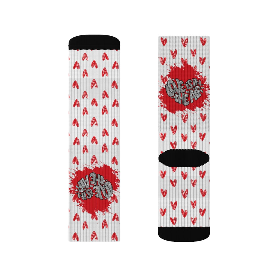 Thumbnail: Love Is In The Air Socks