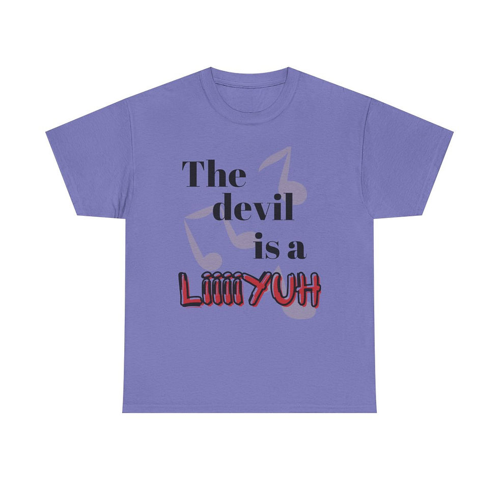 Thumbnail: The Devil Is A Liar Unisex Heavy Cotton Tee
