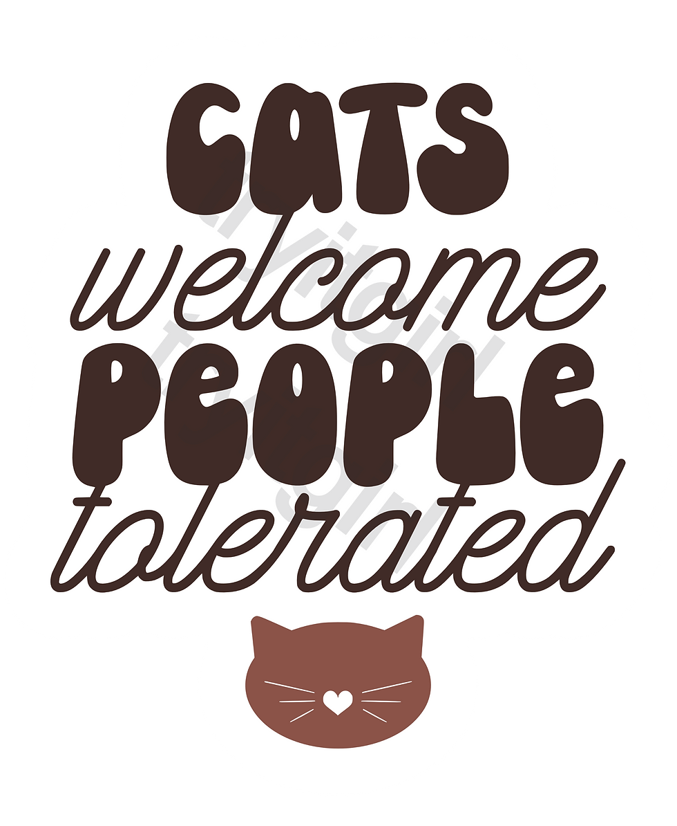 Thumbnail: Cats Statement Stickers