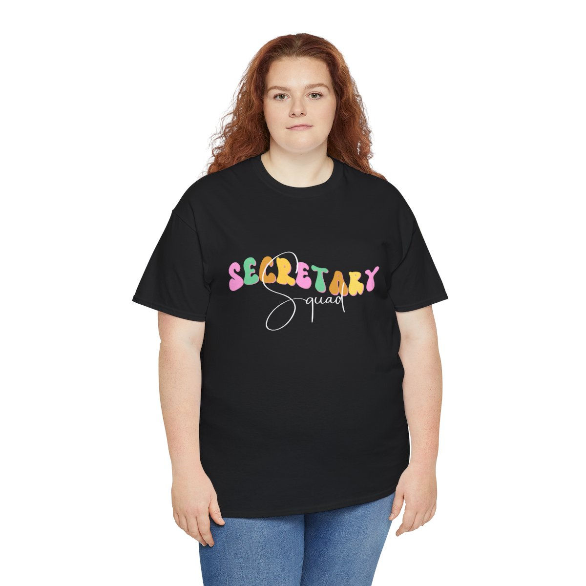 Secretary Squad Custom Tee Unisex Heavy Cotton Tee