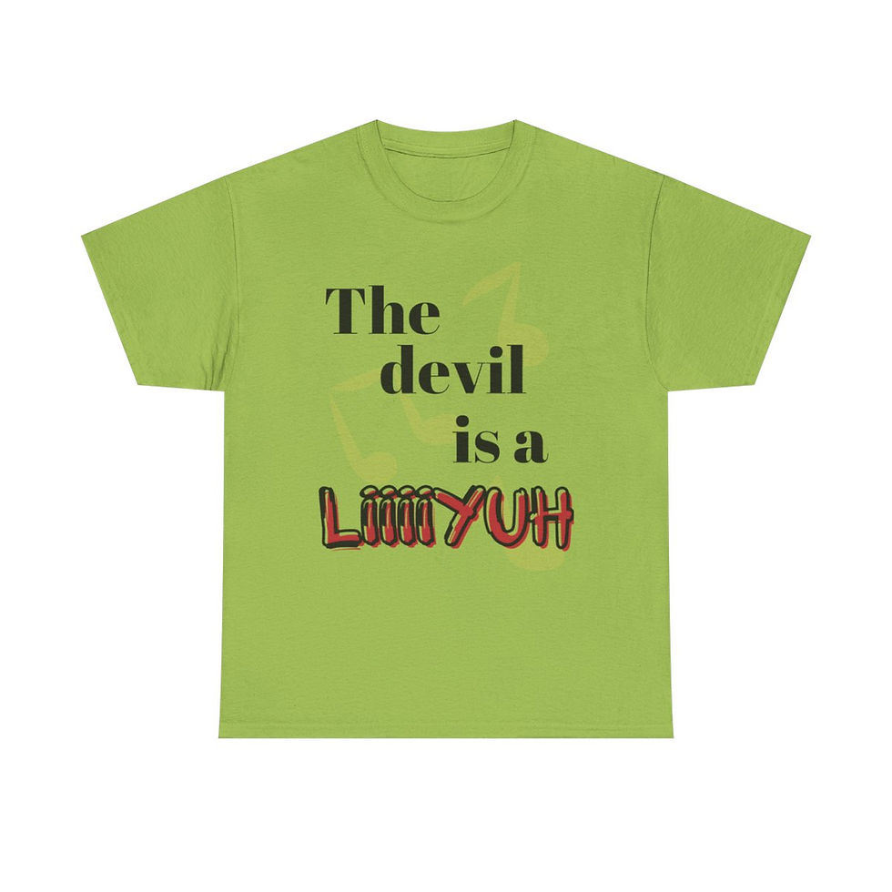 Thumbnail: The Devil Is A Liar Unisex Heavy Cotton Tee