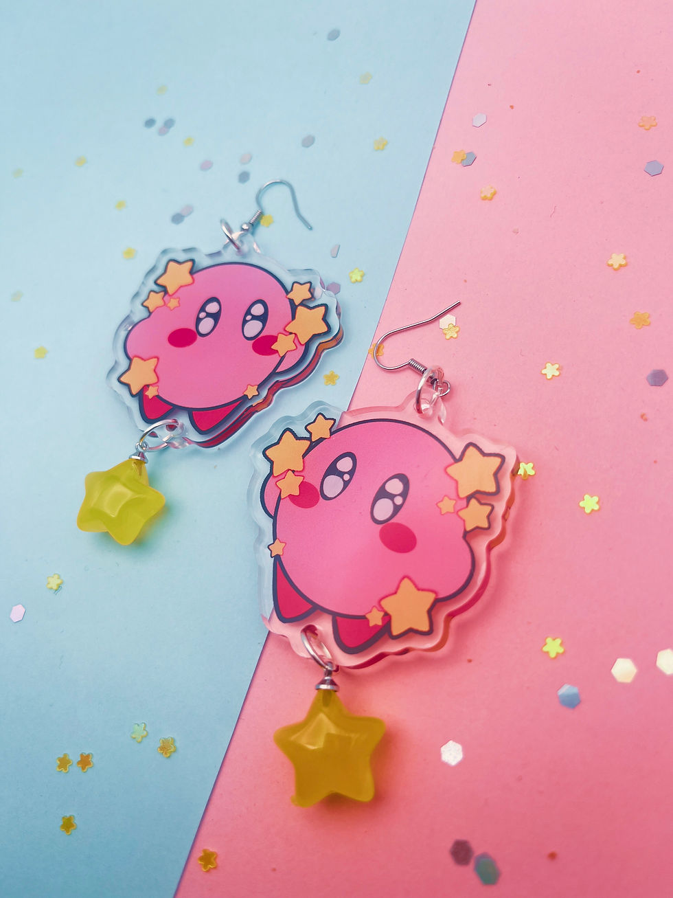 Thumbnail: Pink Star Earrings