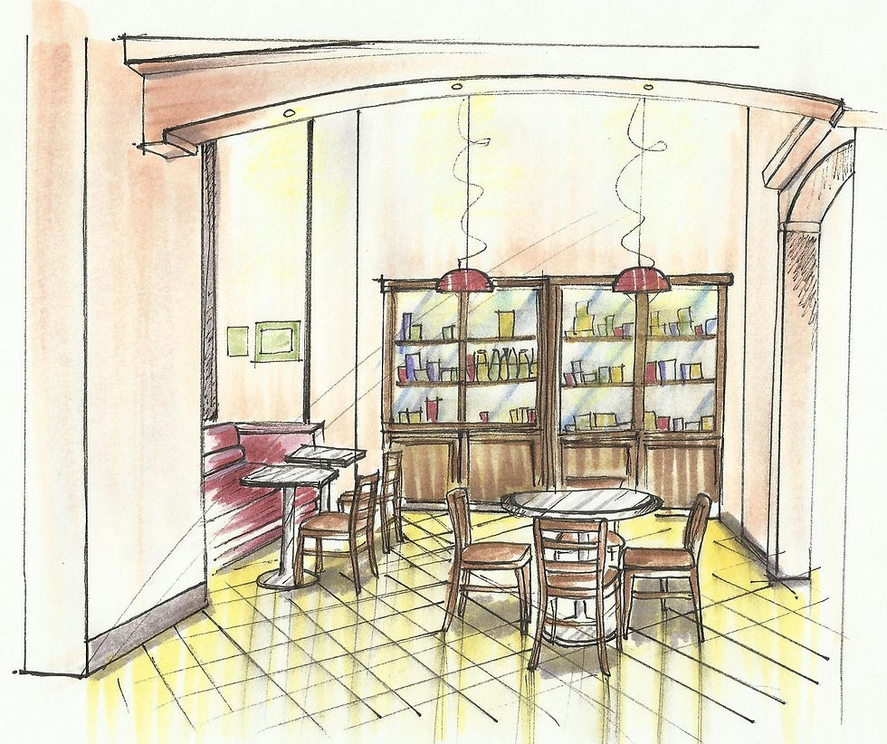 Interior perspective