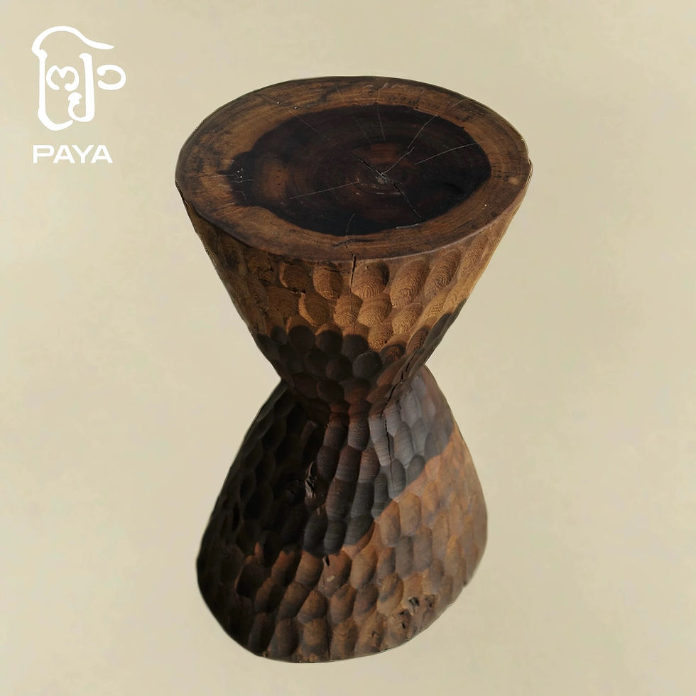 縮圖：Wenge Wood Side Table