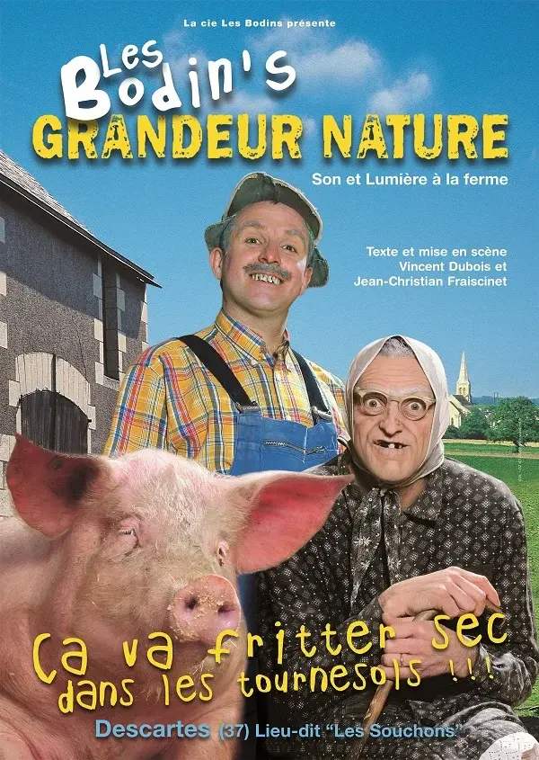 Les Bodins : Grandeur Nature dans leur ferme 