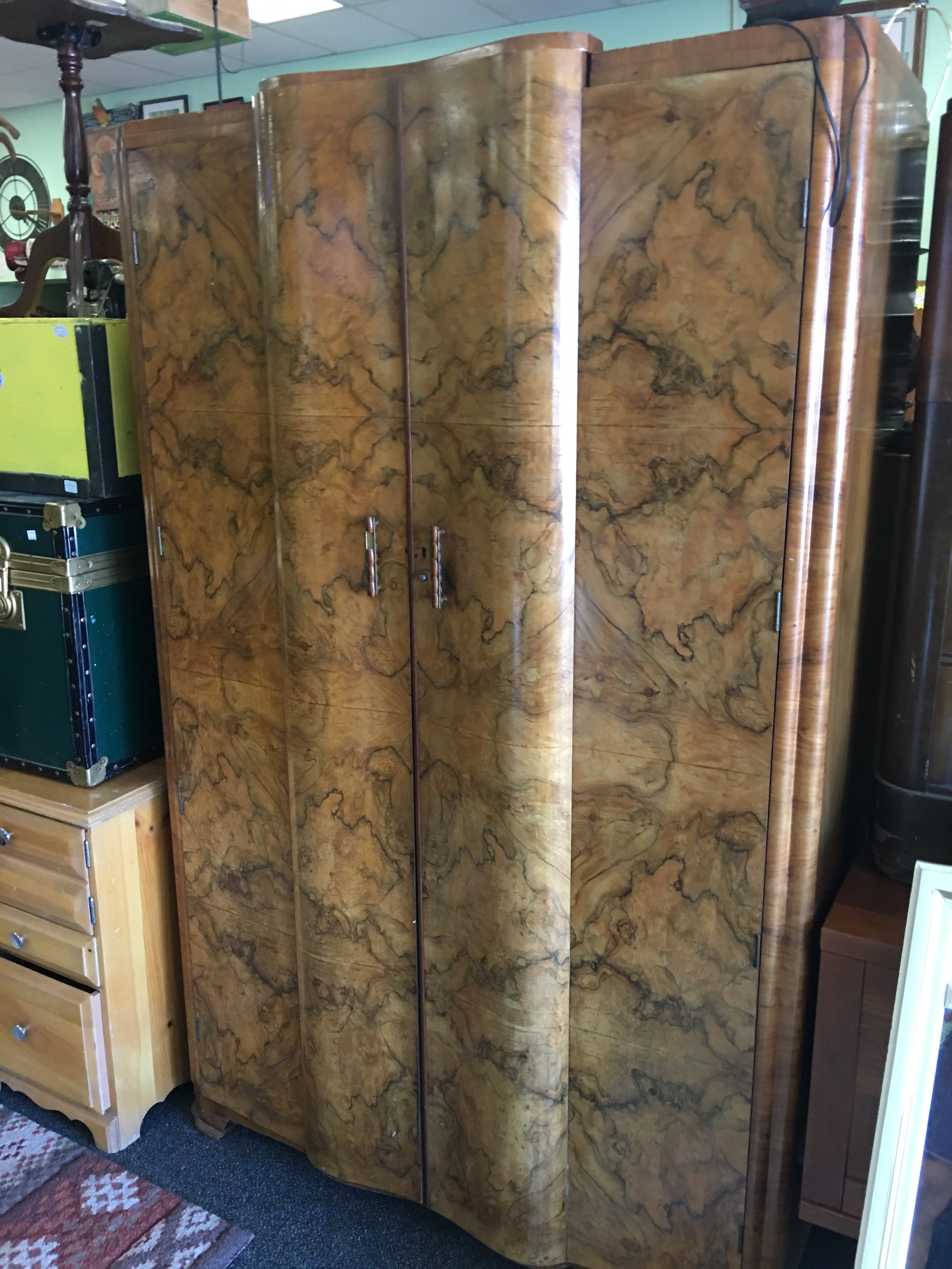 Burled Wardrobe