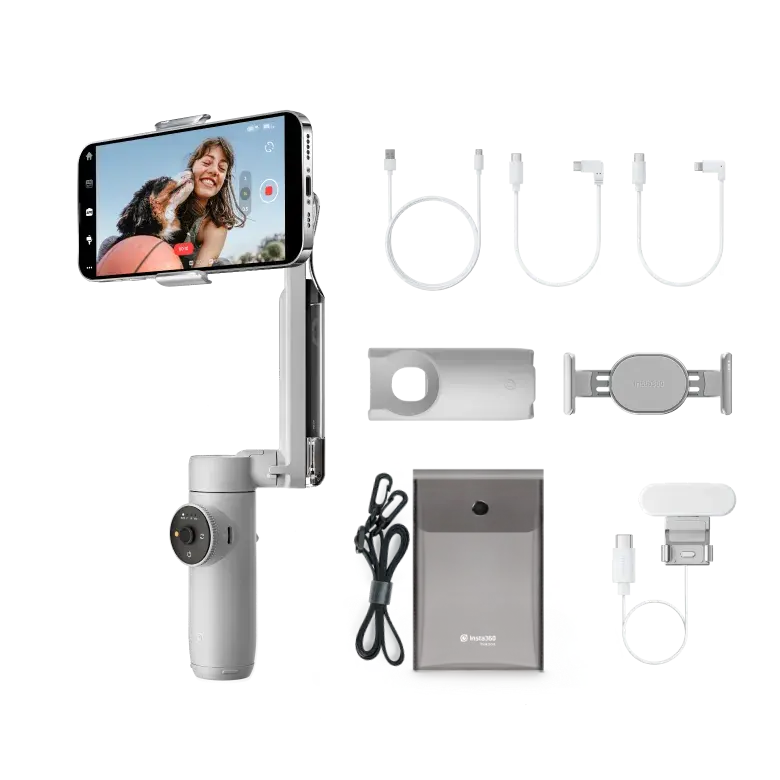 Insta360 Flow Creator Kit grey smartphone gimbal bundle South Africa